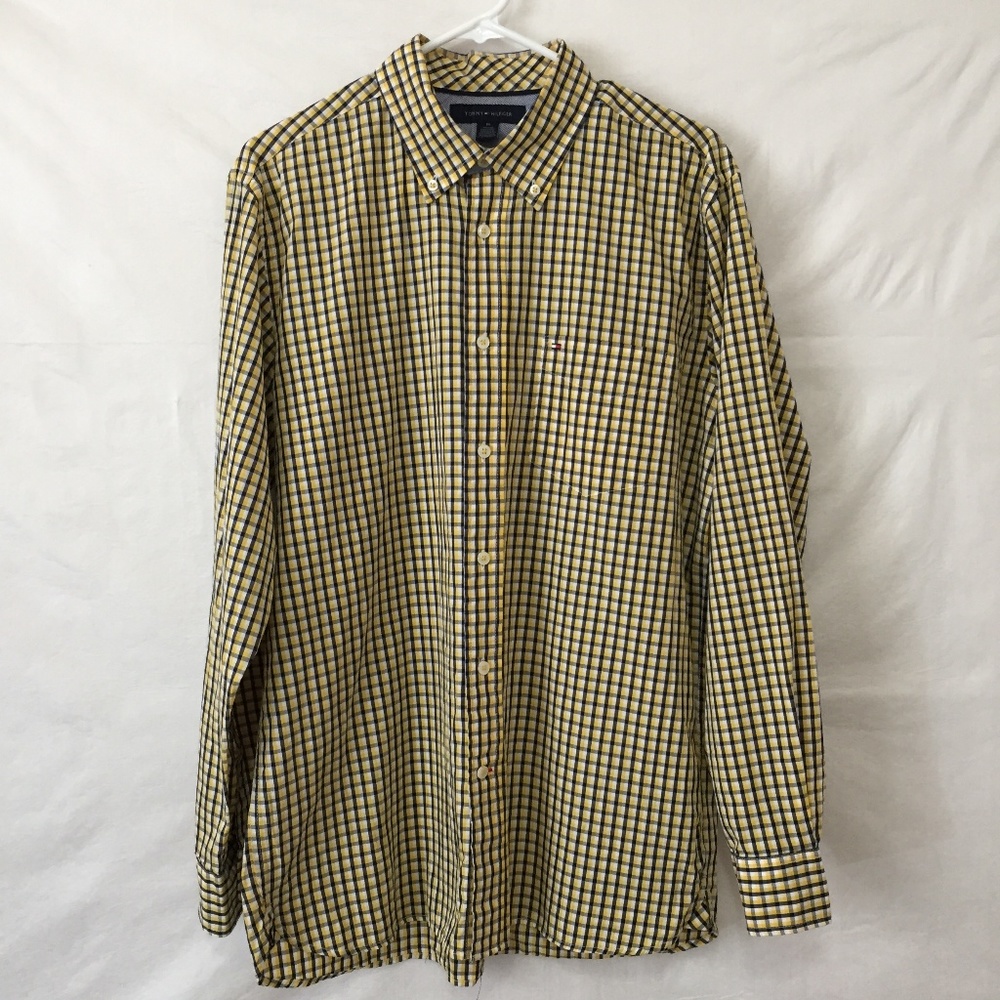 Tommy Hilfiger Men's Checkered Shirt Size M